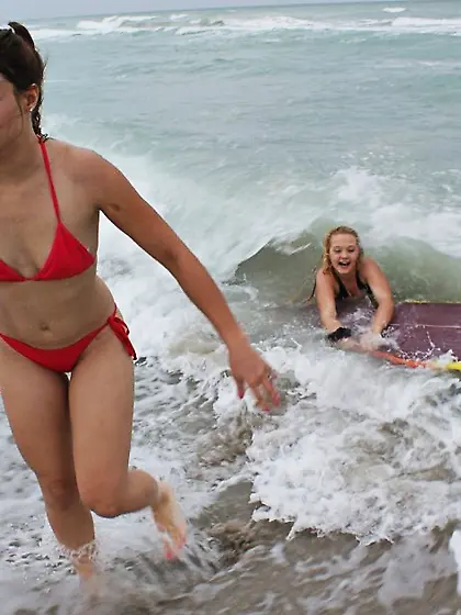 Horny dude seduces two lovely babes in this nasty session,  they