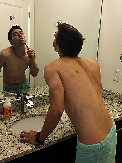 Horny dude is going to deal with a tiny Asian pussy today