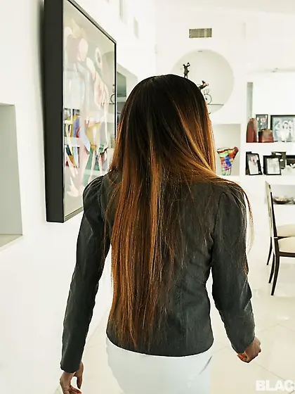 Interracial amateur fuck