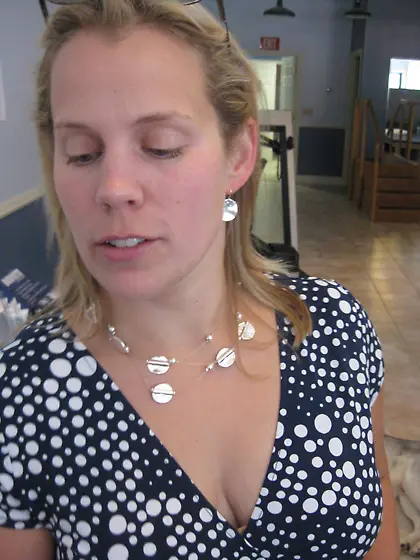 Jenny big tits curvy wide hips hairy pussy