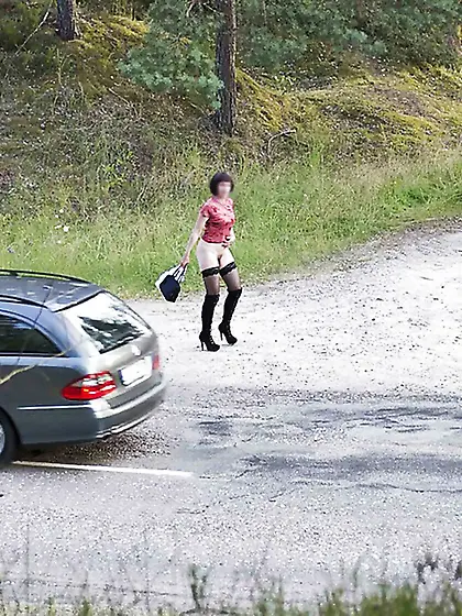 Prostitute street hooker pimp