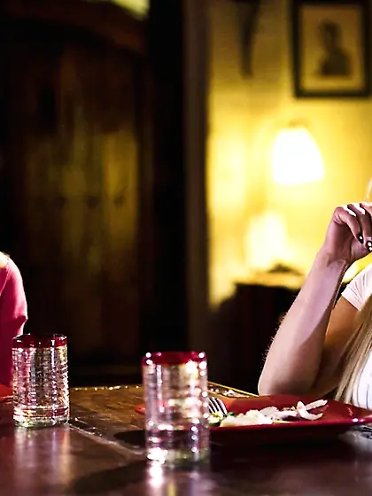 Sexy ladies are tasting pussy in a very taboo threesome today