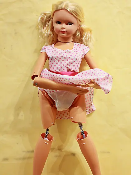 Doll from toy shop is pimped