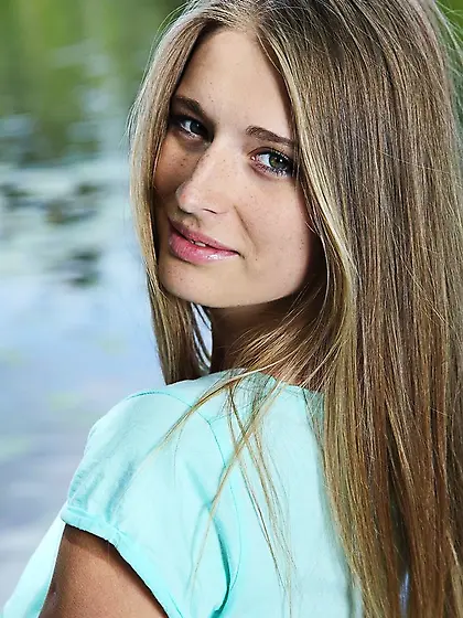 Lovely belle green shirt