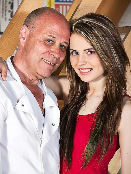 Homeowner is fascinated by babe's sexual skills being carnal by