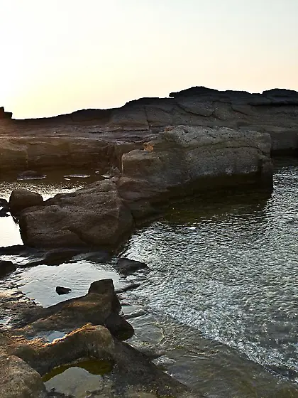 Ashley Bulgari is having a great time by the sea.  She loves posi