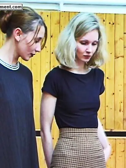 Gimnasts rough punishment obeying