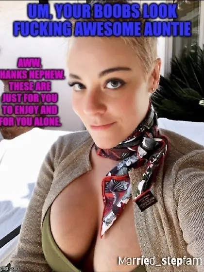 Aunt amd nephew captions