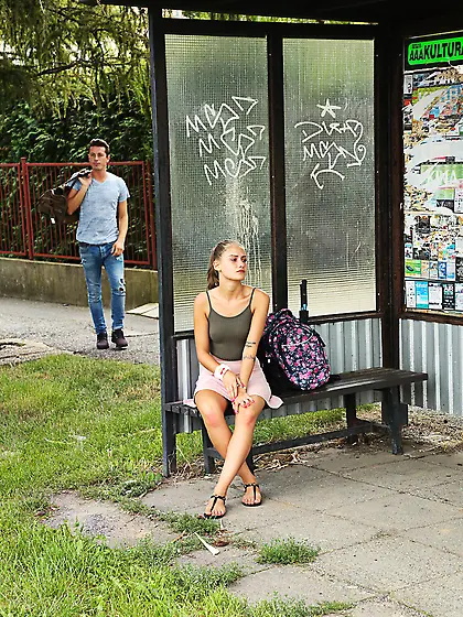 Tiffany Tatum going out with a pervert and lets him cum on her