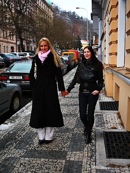 Maya and her girlfriend