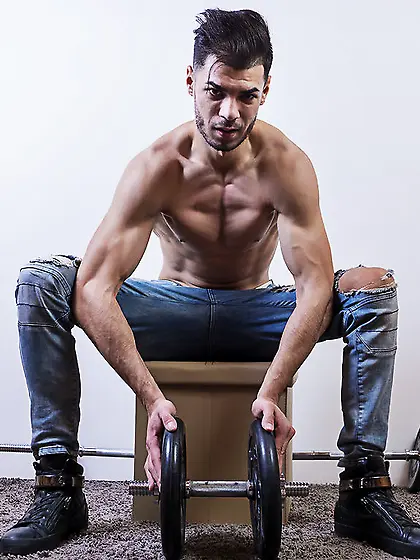 White man bradleylockwood dancing