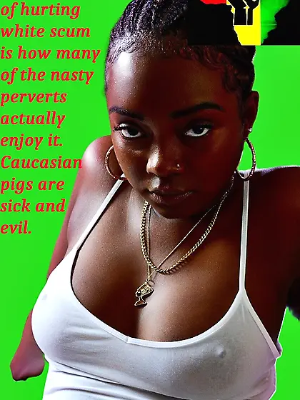 Ebony Cutie Hates Whites