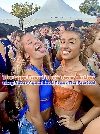 They found their torn clothes