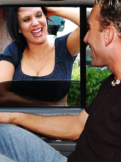 Elle Cee takes her clothes off on the sofa and gets brutally fuc