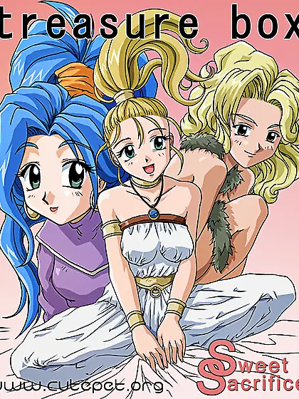 Cute ponytailed teen gals