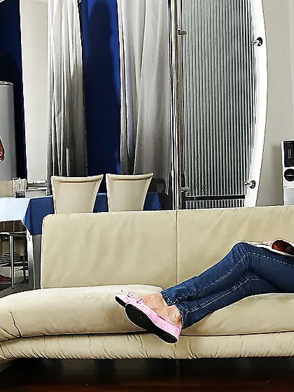 Anal tiny tits creampie