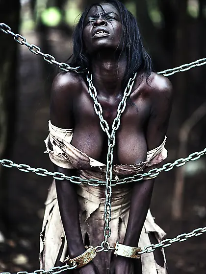 Slav niggers in chains