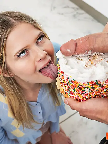 Slutty stepsister is obsessed with stepbro's cock