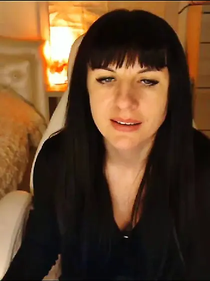 M'Lady Sexy Chair Strip Tease Clit Caresses Pussy