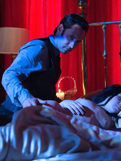 Nasty experience with domination and hard orgasms in HQ