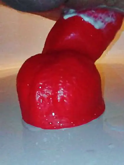 Ass-Fuck gape faux-cock