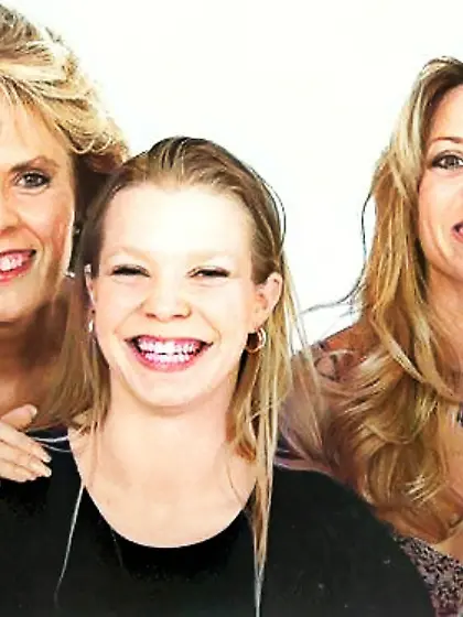 Granny,  mom,  daughter nudists