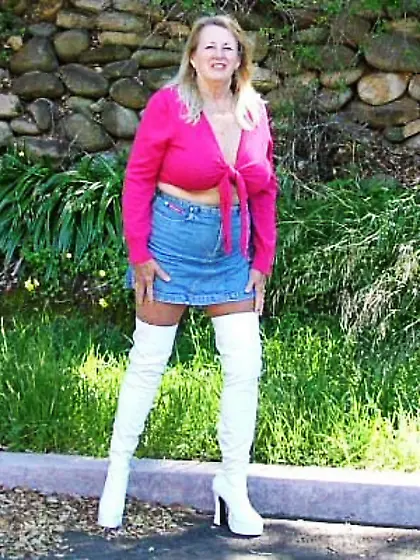 Granny Adonna from United States White Boots