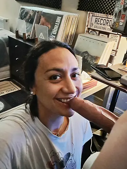 She's casting spells on the dick