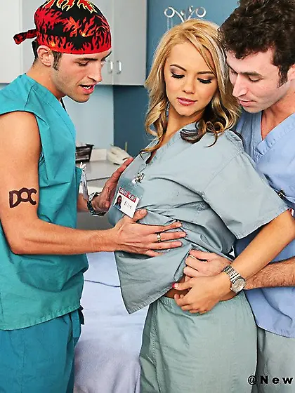 Scrubs XXX Parody - Episode 5 - Big racked blonde nurse Ashlynn