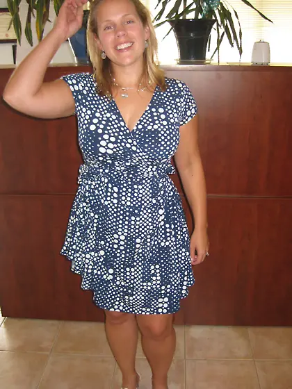 Jenny big tits curvy wide hips hairy pussy