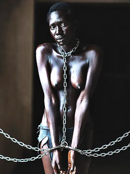 Slav niggers in chains