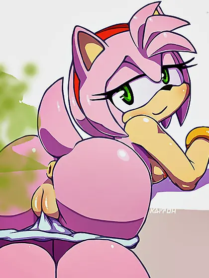 Amy Rose Farting and Pooping