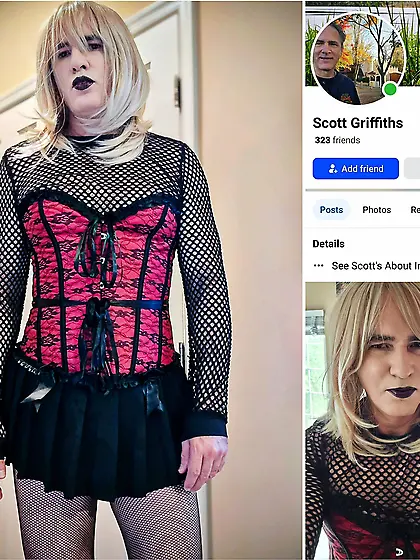 Facebook Exposed Sissy Faggot