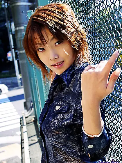 Hottest Asian babe Sakura Idols is sliding the sheer lingerie as