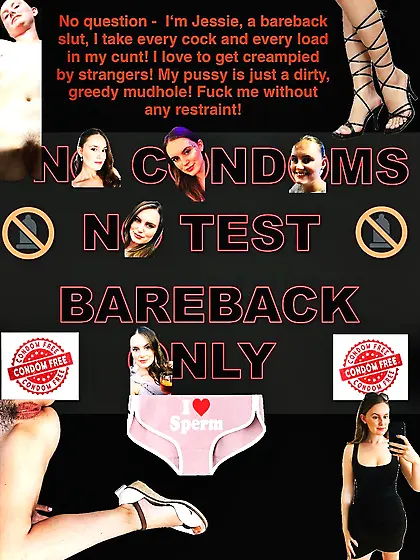 No mercy for my cunt! I‘m a dirty bareback slut!