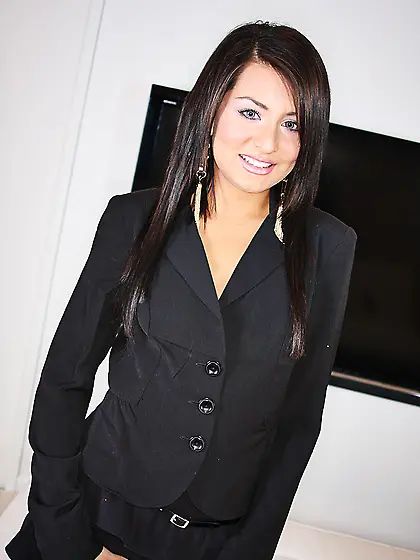 Lusty gadget Lexi Allure gets doggy fucked and then deepthroats