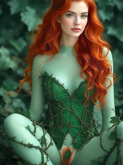 Botanical Bondage- Poison Ivy Prisoner