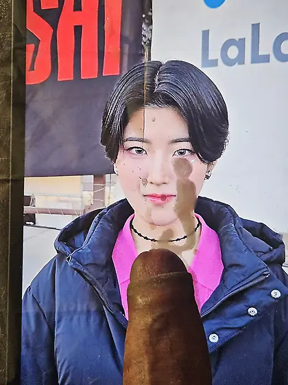 Skinny Asian Hana gets sprayed cum tribute request