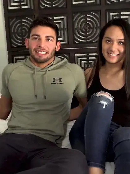 Handsome stud performs deep