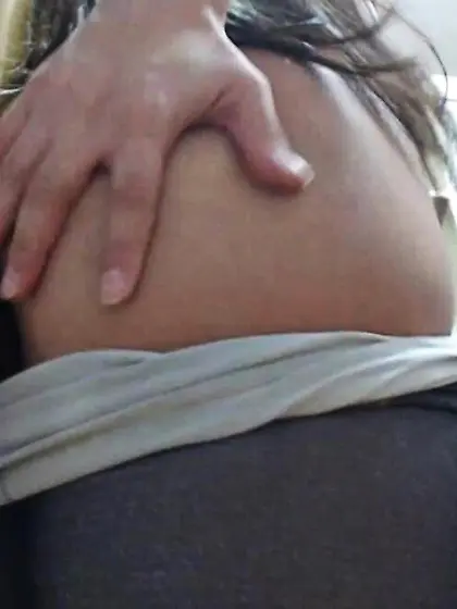 Busty girl with nice boot oral sex with toy