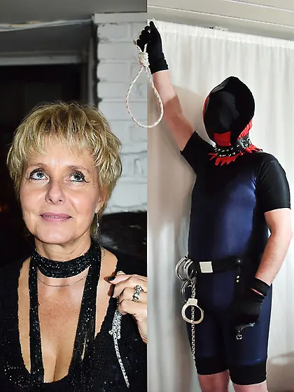 Claudia erstiken Droseln hängen ficken