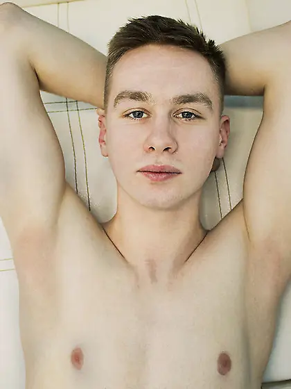 White young man born4kisses