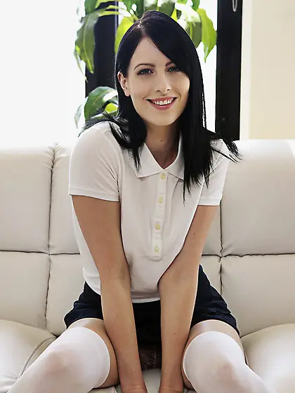 Spanking american teen