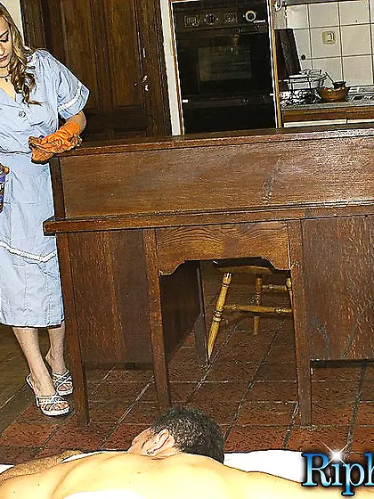 Stud rips maids clothes