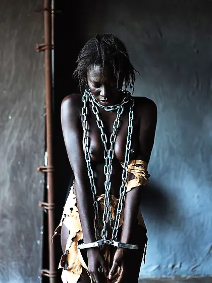 Slav niggers in chains