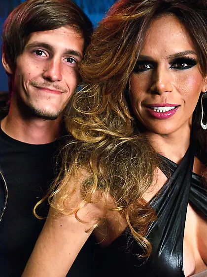 Guy slim shemale suck