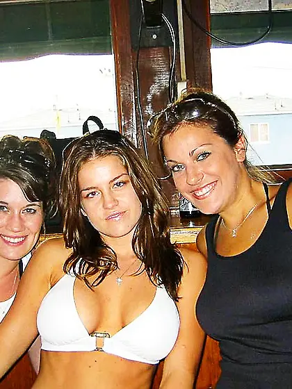 Girlfriend bra hiding big