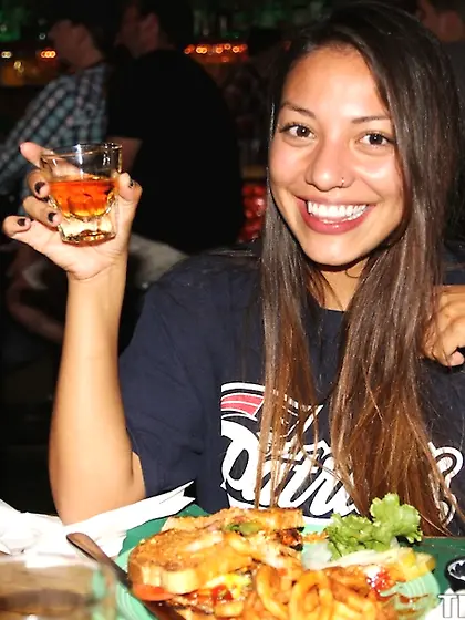 Lovely latina chick pierced