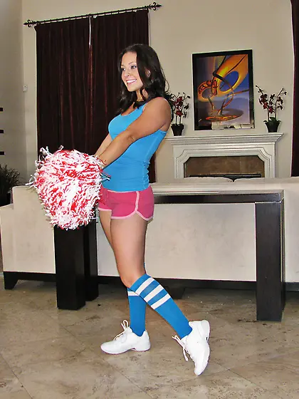 Petite young darling is ready for a nasty massage right now.  She