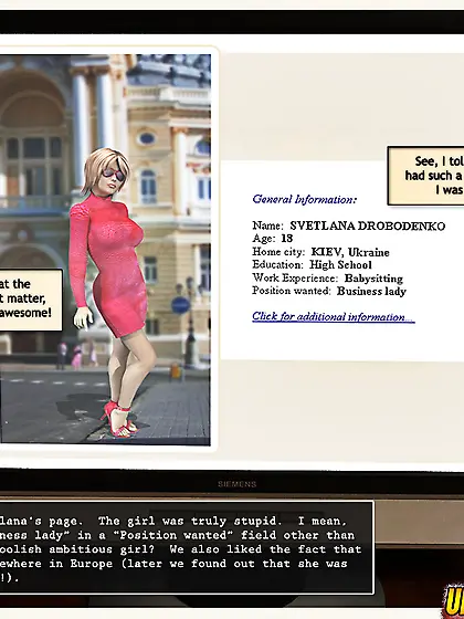 Spreading legs offering producers